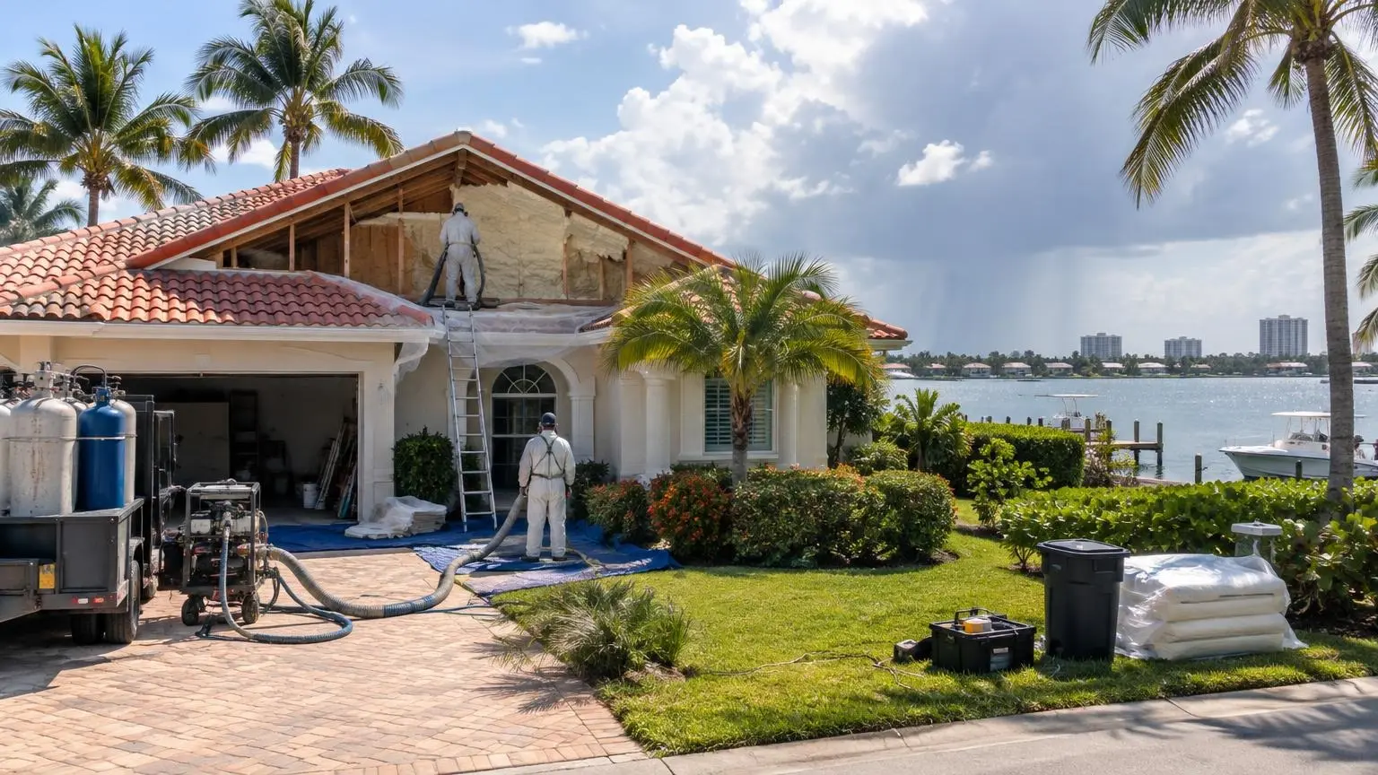 Spray Foam Insulation in West Palm Beach, FL